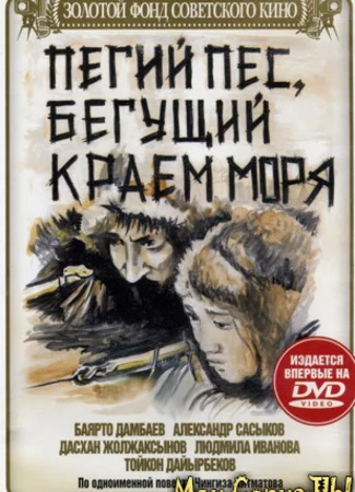 Пегий пес, бегущий краем моря