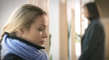 Трава под снегом