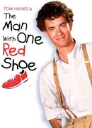 Человек в одном красном ботинке