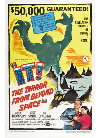 кино Оно! Ужас из космоса (It! The Terror from Beyond Space) 01.04.24