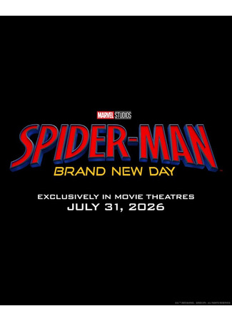 кино Человек-паук: Новый день (Spider-Man Brand New Day) 01.04.25