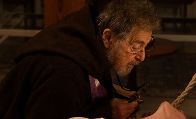 Аль Пачино и Дэн Стивенс в новом хорроре «Ритуал»
