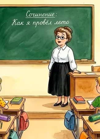 1 сентября..., или Сочинение на тему: "Как я провел лето" 01.09.26